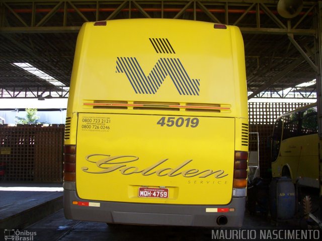 Viação Itapemirim 45019 na cidade de Belo Horizonte, Minas Gerais, Brasil, por Maurício Nascimento. Número da foto: #2339611.