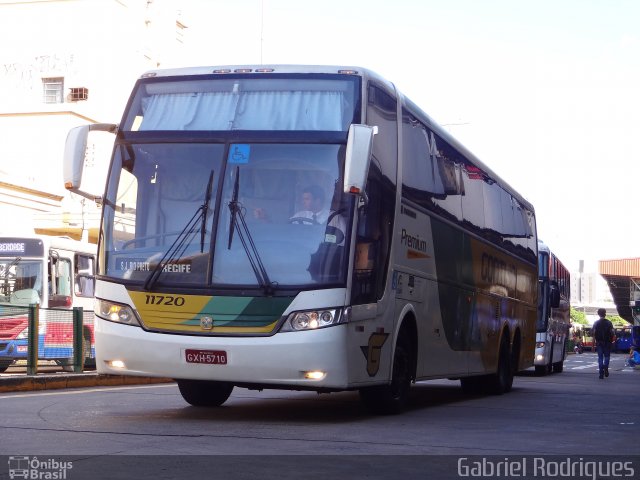 Empresa Gontijo de Transportes 11720 na cidade de São José do Rio Preto, São Paulo, Brasil, por Gabriel Rodrigues. Número da foto: #2338644.