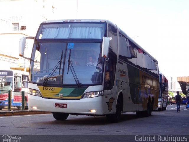 Empresa Gontijo de Transportes 11720 na cidade de São José do Rio Preto, São Paulo, Brasil, por Gabriel Rodrigues. ID da foto: 2338644.