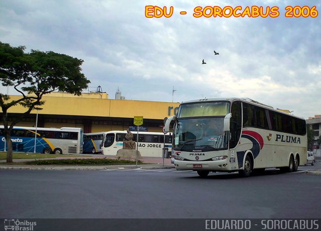 Pluma Conforto e Turismo 4114 na cidade de Sorocaba, São Paulo, Brasil, por EDUARDO - SOROCABUS. Número da foto: #2338786.