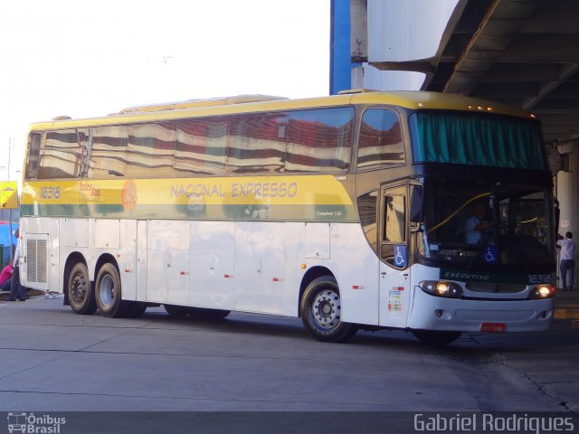 Nacional Expresso 16318 na cidade de São José do Rio Preto, São Paulo, Brasil, por Gabriel Rodrigues. ID da foto: 2338700.