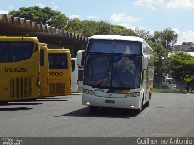 Empresa Gontijo de Transportes 12475 na cidade de Araxá, Minas Gerais, Brasil, por Guilherme Antonio. Número da foto: #2280680.