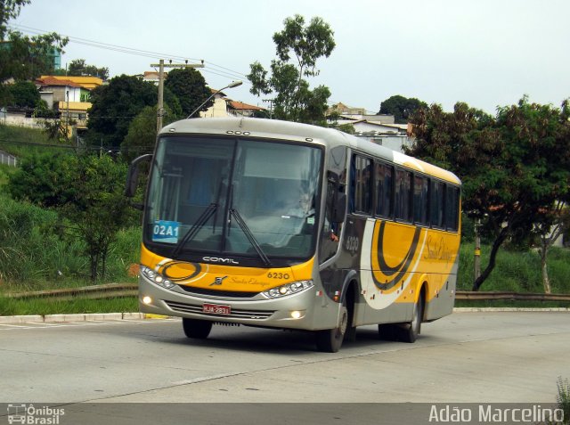 Viação Santa Edwiges 6230 na cidade de Belo Horizonte, Minas Gerais, Brasil, por Adão Raimundo Marcelino. ID da foto: 2281877.