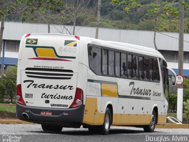 Transur - Transporte Rodoviário Mansur 6400 na cidade de Juiz de Fora, Minas Gerais, Brasil, por Douglas Alvim. Número da foto: #2281916.