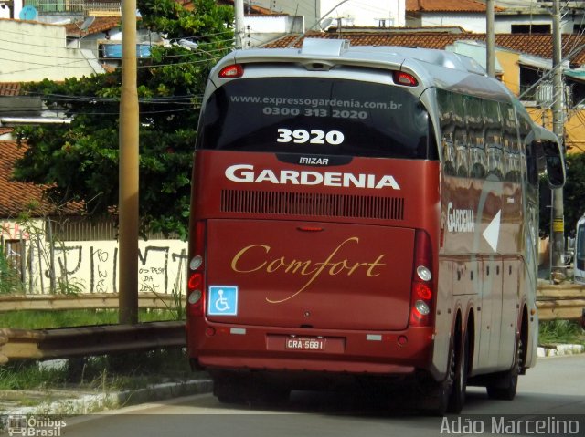 Expresso Gardenia 3920 na cidade de Belo Horizonte, Minas Gerais, Brasil, por Adão Raimundo Marcelino. ID da foto: 2281898.