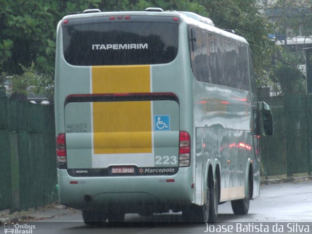 Viação Itapemirim 223 na cidade de São Paulo, São Paulo, Brasil, por Joase Batista da Silva. ID da foto: 2281012.