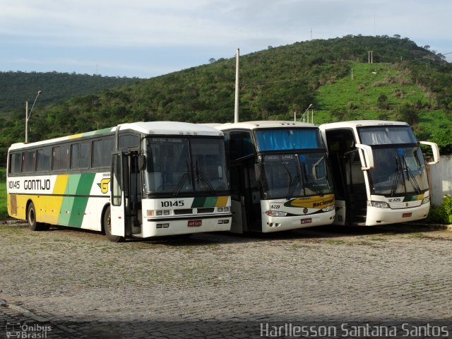 Empresa Gontijo de Transportes 10145 na cidade de Itaobim, Minas Gerais, Brasil, por Harllesson Santana Santos. Número da foto: #2281128.