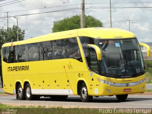 Viação Itapemirim 60665 na cidade de Brasília, Distrito Federal, Brasil, por Paulo Ernesto. ID da foto: 2280724.