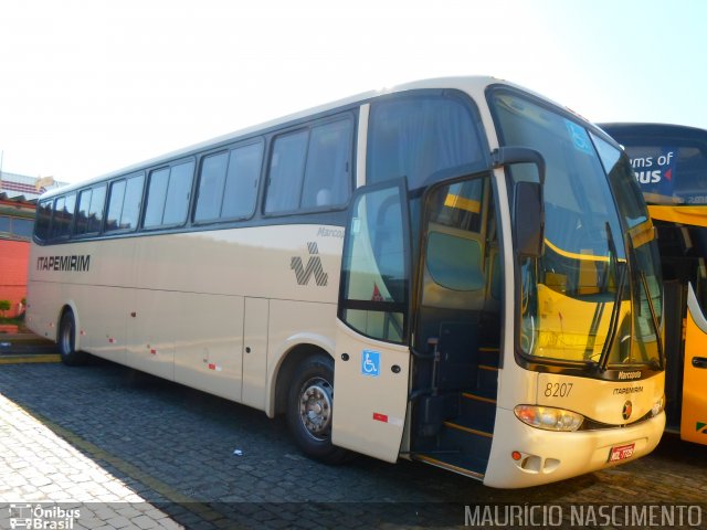 Viação Itapemirim 8207 na cidade de Belo Horizonte, Minas Gerais, Brasil, por Maurício Nascimento. Número da foto: #2281154.