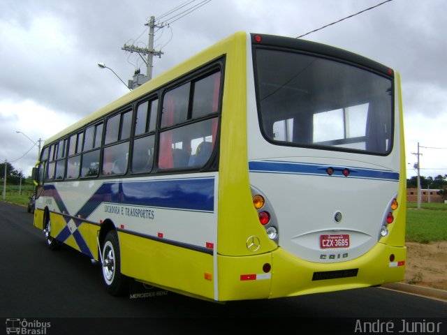 Viação Cerqueira César 3685 na cidade de Cerqueira César, São Paulo, Brasil, por André Luiz Rodrigues Junior. Número da foto: #2282080.