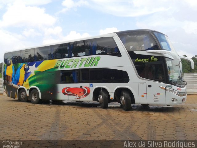 Eucatur - Empresa União Cascavel de Transportes e Turismo 4905 na cidade de Porto Velho, Rondônia, Brasil, por Alex da Silva Rodrigues. Número da foto: #2281328.