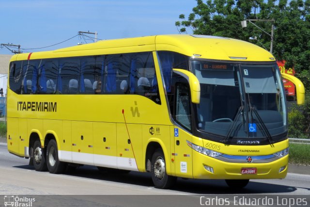 Viação Itapemirim 60015 na cidade de Itaboraí, Rio de Janeiro, Brasil, por Carlos Eduardo Lopes. Número da foto: #2281900.