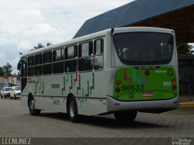 Viação Piracema de Transportes 96633 na cidade de São Miguel Arcanjo, São Paulo, Brasil, por Luis Nunez. ID da foto: 2281846.