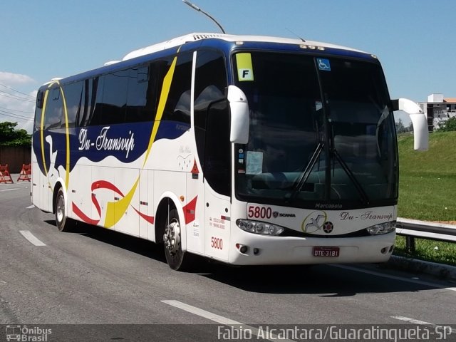 DUTRANSVIP - Du Transportadora Turistica 5800 na cidade de Aparecida, São Paulo, Brasil, por Fabio Alcantara. Número da foto: #2280737.