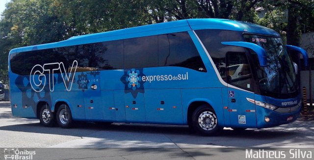 Expresso do Sul 9105 na cidade de São Paulo, São Paulo, Brasil, por Matheus Silva. Número da foto: #2281761.