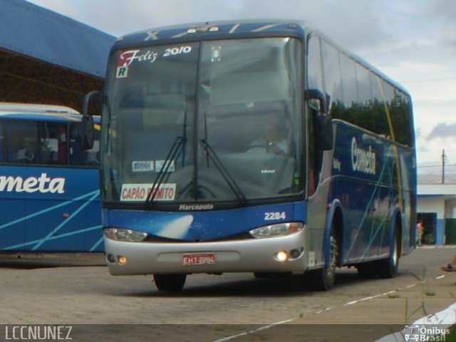 Viação Cometa 2284 na cidade de São Miguel Arcanjo, São Paulo, Brasil, por Luis Nunez. ID da foto: 2281962.