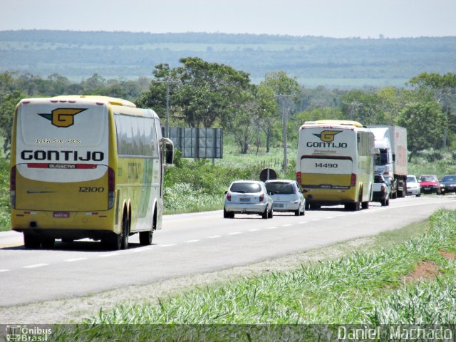 Empresa Gontijo de Transportes 12100 na cidade de Vitória da Conquista, Bahia, Brasil, por Daniel  Machado. Número da foto: #2281140.