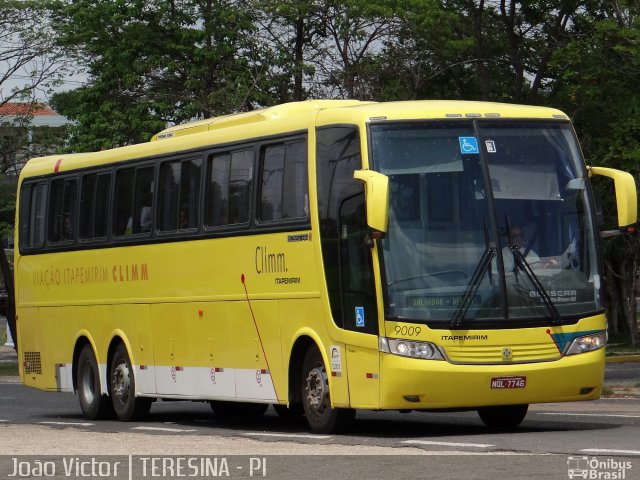 Viação Itapemirim 9009 na cidade de Teresina, Piauí, Brasil, por João Victor. ID da foto: 2281228.