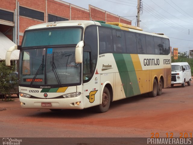 Empresa Gontijo de Transportes 17220 na cidade de Rondonópolis, Mato Grosso, Brasil, por Alexandre Rodrigo. Número da foto: #2280797.