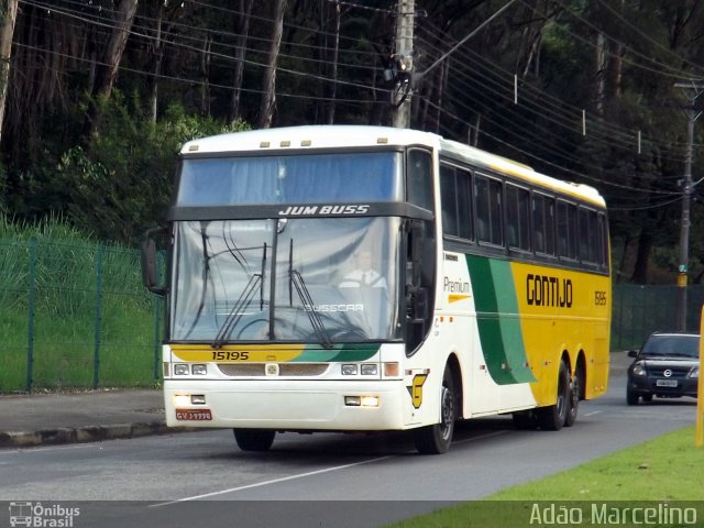 Empresa Gontijo de Transportes 15195 na cidade de Belo Horizonte, Minas Gerais, Brasil, por Adão Raimundo Marcelino. ID da foto: 2281702.