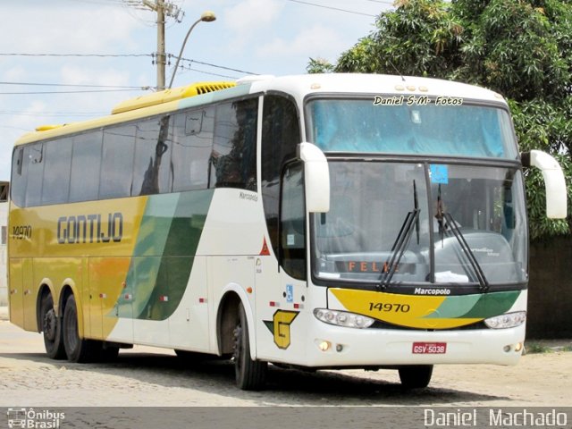 Empresa Gontijo de Transportes 14970 na cidade de Vitória da Conquista, Bahia, Brasil, por Daniel  Machado. Número da foto: #2284586.