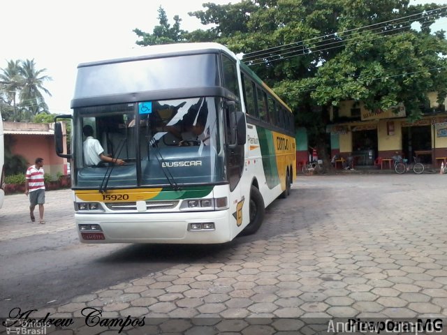 Empresa Gontijo de Transportes 15920 na cidade de Pirapora, Minas Gerais, Brasil, por Andrew Campos. ID da foto: 2282573.