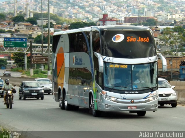 São José Viagens 5600 na cidade de Belo Horizonte, Minas Gerais, Brasil, por Adão Raimundo Marcelino. ID da foto: 2284332.