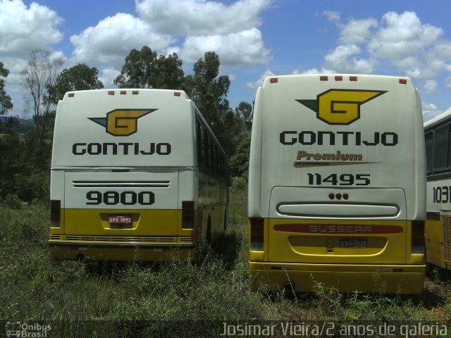 Empresa Gontijo de Transportes 11495 na cidade de Diamantina, Minas Gerais, Brasil, por Josimar Vieira. ID da foto: 2283034.