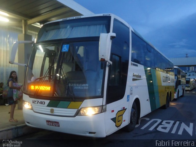 Empresa Gontijo de Transportes 12740 na cidade de Belo Horizonte, Minas Gerais, Brasil, por Fabri Ferreira. Número da foto: #2283463.