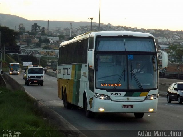 Empresa Gontijo de Transportes 12475 na cidade de Belo Horizonte, Minas Gerais, Brasil, por Adão Raimundo Marcelino. Número da foto: #2284590.