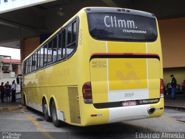Viação Itapemirim 8069 na cidade de Sorocaba, São Paulo, Brasil, por Eduardo A. Almeida. Número da foto: #2282716.