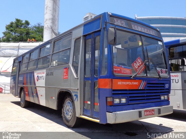 Viação São José de Transportes 53 na cidade de São Paulo, São Paulo, Brasil, por Sandro Alves. ID da foto: 2284493.