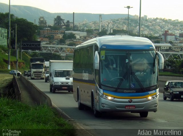 Viação Cometa 10223 na cidade de Belo Horizonte, Minas Gerais, Brasil, por Adão Raimundo Marcelino. Número da foto: #2284488.