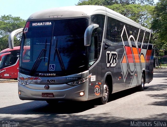 VB Transportes e Turismo 10038 na cidade de São Paulo, São Paulo, Brasil, por Matheus Silva. Número da foto: #2283236.