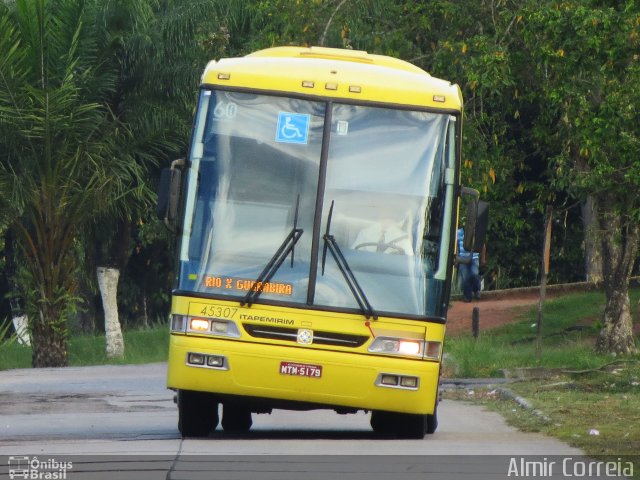 Viação Itapemirim 45307 na cidade de Recife, Pernambuco, Brasil, por Almir Correia. ID da foto: 2283067.