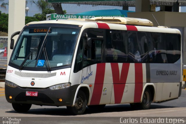 Expresso Marly 2157 na cidade de Goiânia, Goiás, Brasil, por Carlos Eduardo Lopes. Número da foto: #2282981.