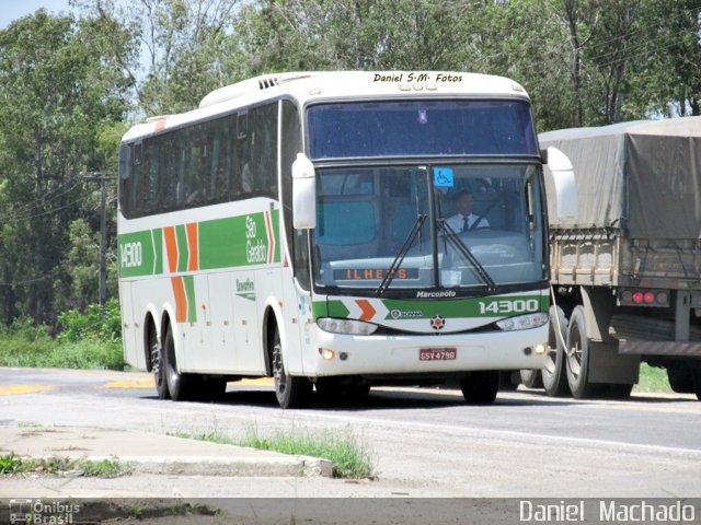 Cia. São Geraldo de Viação 14300 na cidade de Vitória da Conquista, Bahia, Brasil, por Daniel  Machado. Número da foto: #2284381.