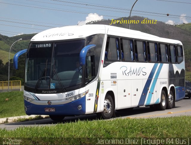 Ramos Turismo 2800 na cidade de Aparecida, São Paulo, Brasil, por Jerônimo Diniz. Número da foto: #2283555.