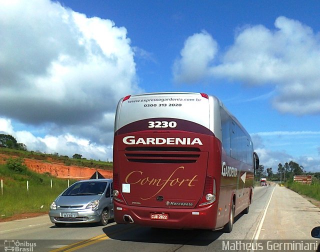 Expresso Gardenia 3230 na cidade de Barbacena, Minas Gerais, Brasil, por Matheus Germiniani. Número da foto: #2282344.