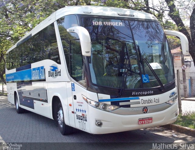 VIDA - Viação Danúbio Azul 11.001 na cidade de São Paulo, São Paulo, Brasil, por Matheus Silva. Número da foto: #2283239.