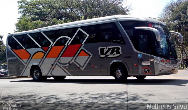 VB Transportes e Turismo 10030 na cidade de São Paulo, São Paulo, Brasil, por Matheus Silva. ID da foto: 2283305.