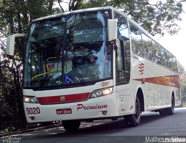Empresa de Ônibus Pássaro Marron 5020 na cidade de São Paulo, São Paulo, Brasil, por Matheus Silva. Número da foto: #2283242.