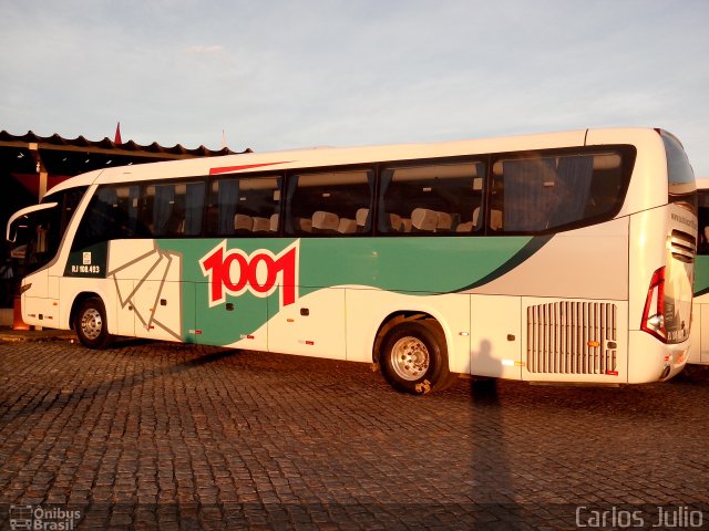 Auto Viação 1001 RJ 108.423 na cidade de Casimiro de Abreu, Rio de Janeiro, Brasil, por Carlos Julio. ID da foto: 2286810.