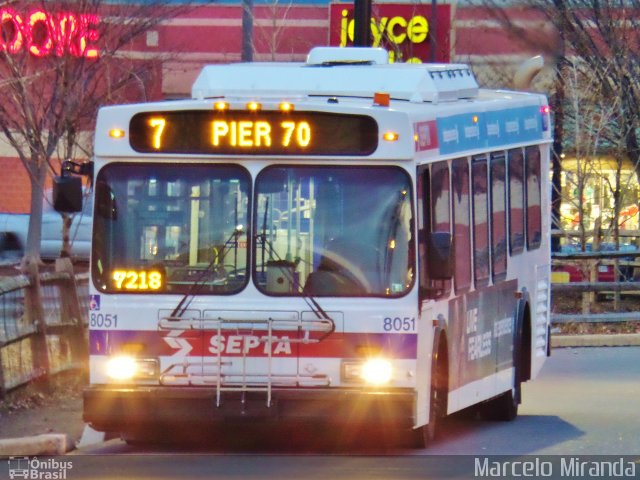 SEPTA - Southeastern Pennsylvania Transportation Autority 8051 na cidade de , por Marcelo Sousa de Miranda Júnior. Número da foto: #2285113.