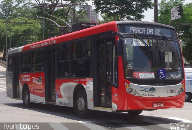 Himalaia Transportes > Ambiental Transportes Urbanos 4 1830 na cidade de São Paulo, São Paulo, Brasil, por Ivan da Silva Lopes. Número da foto: #2285185.