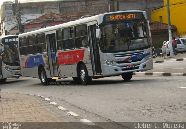 BBTT - Benfica Barueri Transporte e Turismo 5867 na cidade de Barueri, São Paulo, Brasil, por Cleber C.  Moreira. Número da foto: #2286708.