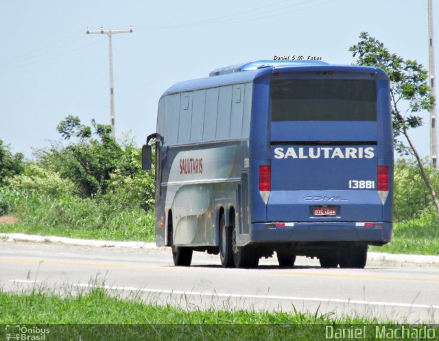 Viação Salutaris e Turismo 13881 na cidade de Vitória da Conquista, Bahia, Brasil, por Daniel  Machado. ID da foto: 2285360.