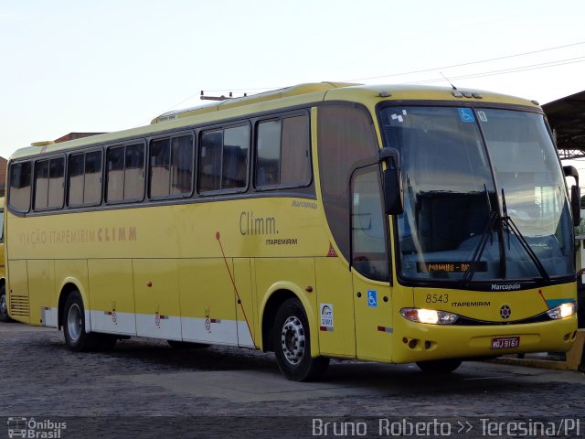 Viação Itapemirim 8543 na cidade de Teresina, Piauí, Brasil, por Bruno  Roberto. Número da foto: #2286454.
