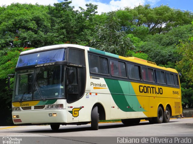 Empresa Gontijo de Transportes 15445 na cidade de São Paulo, São Paulo, Brasil, por Fabiano de Oliveira Prado. ID da foto: 2285318.