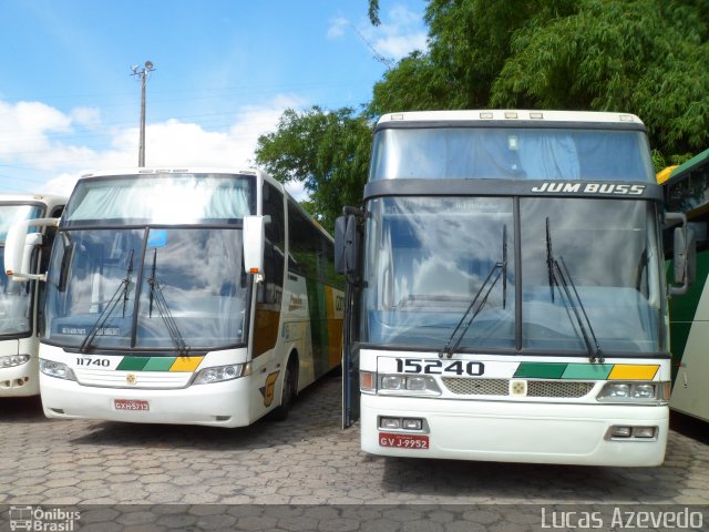 Empresa Gontijo de Transportes 15240 na cidade de Governador Valadares, Minas Gerais, Brasil, por Lucas Azevedo. ID da foto: 2288941.